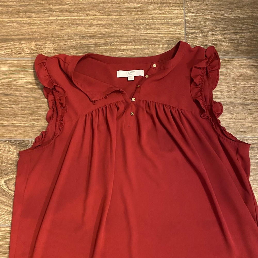 LOFT Plus blouse size 16